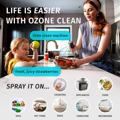 HoMedics® Ozone Clean 3-in-1 Multipurpose Cleaner Sanitizer and Deodorizer