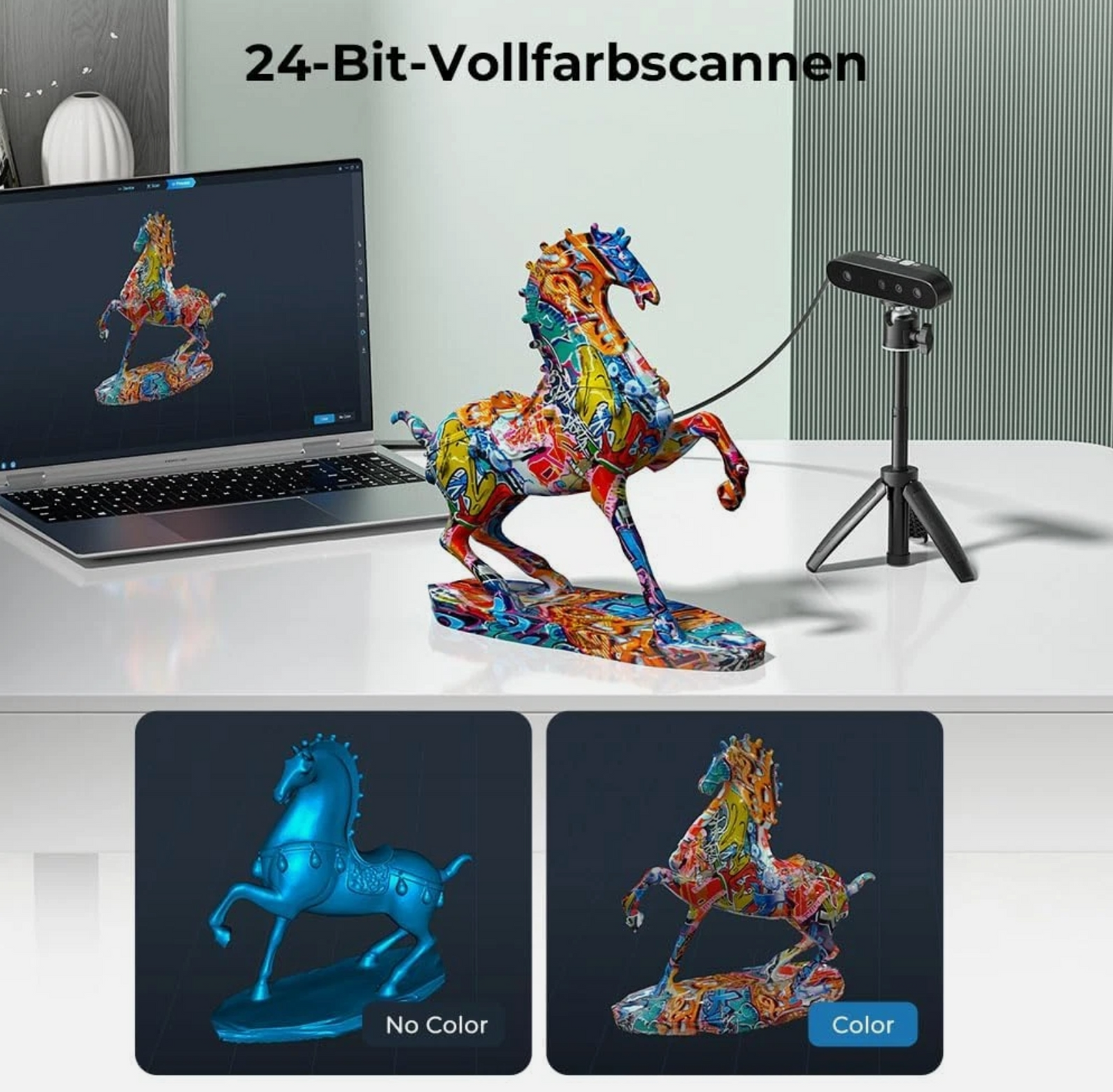 Creality 3D Scanner CR Ferret SE for 3D Printing Upgrade Handheld Scan 30 FPS