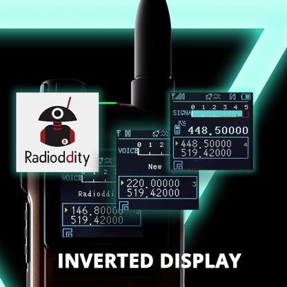 Radioddity GS-5B Dual Band Ham Radio Handheld, Long Range Two Way Radio with BT