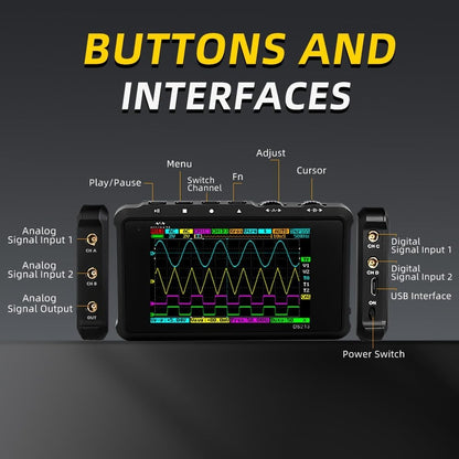 MINIWARE Handheld Oscilloscope DS213
