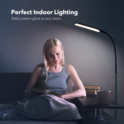 TaoTronics TT-DL072 LED Floor Lamp Modern Standing Brightness Levels & 4 Shades
