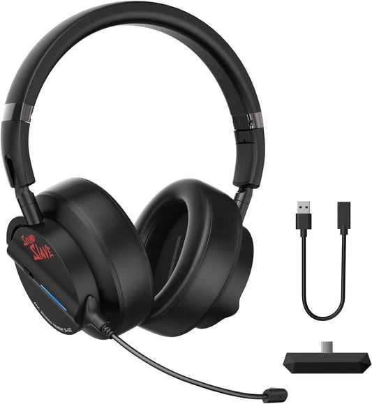 SS-502 Active Noise Cancelling Wireless Over-Ear Headphones 2.4GHz/Bluetooth