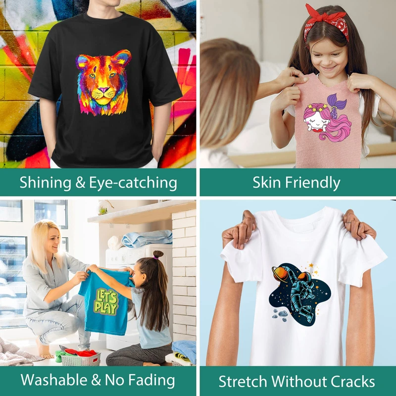 DTF Transfer Film 30 Sheets of A4 (8.3" x 11.7") PET Heat Transfer Paper