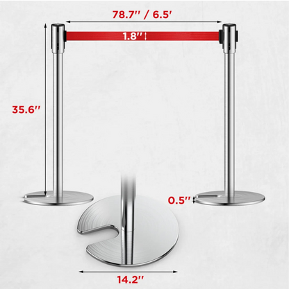 Helmsman UST10 Stainless Steel Stanchion