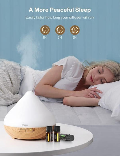 Anjou Aroma Diffuser and Essential Oils (AJ-PCN079)