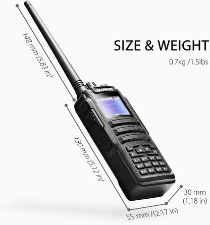 Baofeng Dm-1701 Dual Band VHF/UHF 3 000 Channels Digital Mobile Radio
