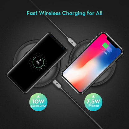 Ravpower wireless charger RP-PC034 for All Qi-enabled Devices Adapter  Included