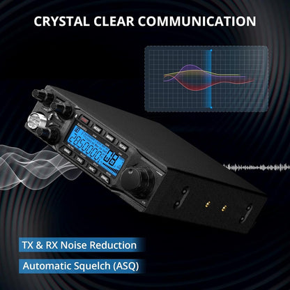 Radioddity QT80 10 Meter Radio 80W High Power Amateur Ham Radio