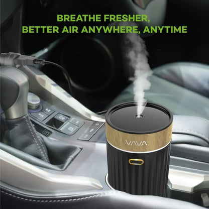 VAVA Car Essential Oil Diffuser 60ml Portable USB Aroma Diffuser Ulstrasonic