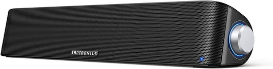 TaoTronics Computer Speaker, Bluetooth 5.0 Wireless PC Soundbar sk028
