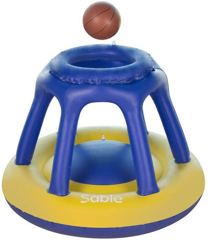 Sable Inflatable Pool Basketball Hoop with one Basketball for Pool and Water