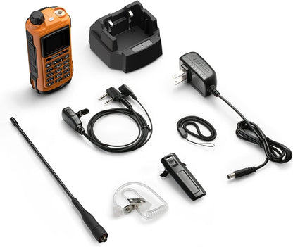 Radioddity GS-5B Dual Band Ham Radio Handheld, Long Range Two Way Radio with BT