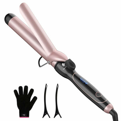 Curling Iron 1 1/2-inch Instant Heat with Extra-smooth Tourmaline Ceramic Coatin