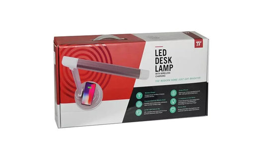 TaoTronics Qi Wireless Charging LED Desk Lamp in White DL053