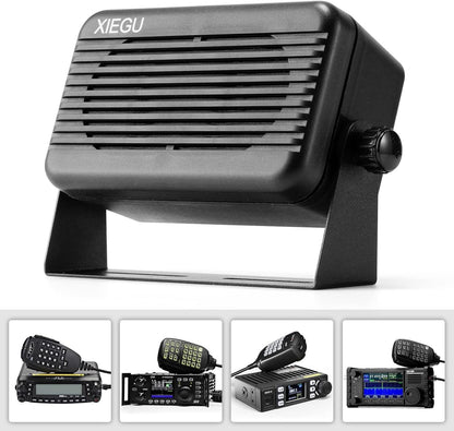 Xiegu GY03 3.5mm Plug Rectangular External Speaker with Stereo Sound