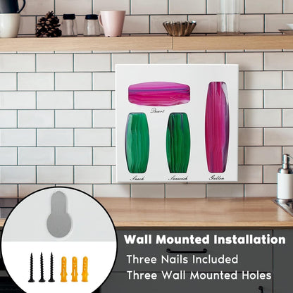 Deppon Metal Bag Holder Dispenser Storage organizer Plastic Bags Food Bags