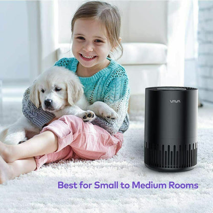 VAVA VA-EE014 Small Air purifier is designed for bedroom office bathroom