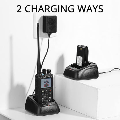 Radioddity GD-AT10G 10W UFH DMR Handheld Ham Radio Digital Analog Long Range