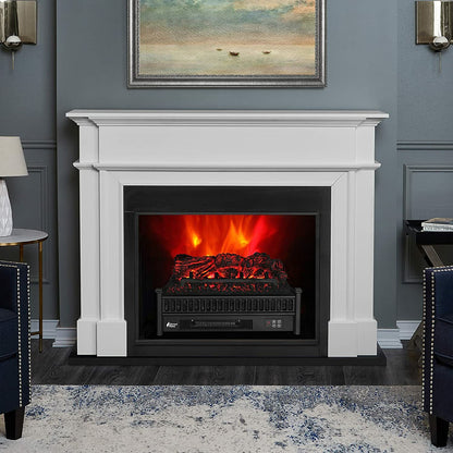 Eternal Flame EF23-PB Electric Fireplace Logs 23" Remote Control Fireplace Inser