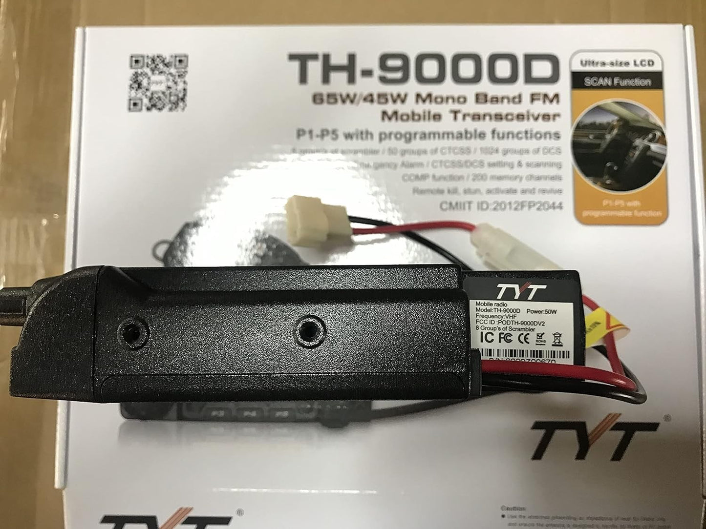TYT TH-9000D Plus 1.25M Amateur Radio 200CH Mobile Transceiver Car Radio