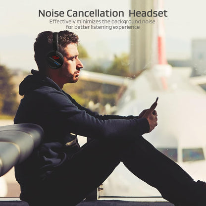 SS-502 Active Noise Cancelling Wireless Over-Ear Headphones 2.4GHz/Bluetooth