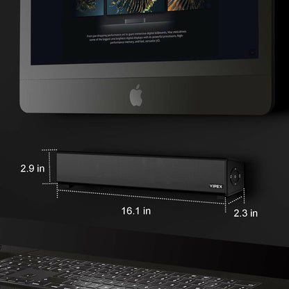 VIPEX Bluetooth 5.0 PC Speakers Sound Bar Computer Speakers sk001