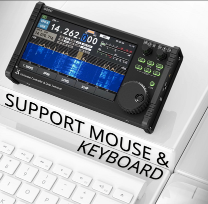 Xiegu GSOC Remote Controller Touch Screen Spectrum & Waterfall Display