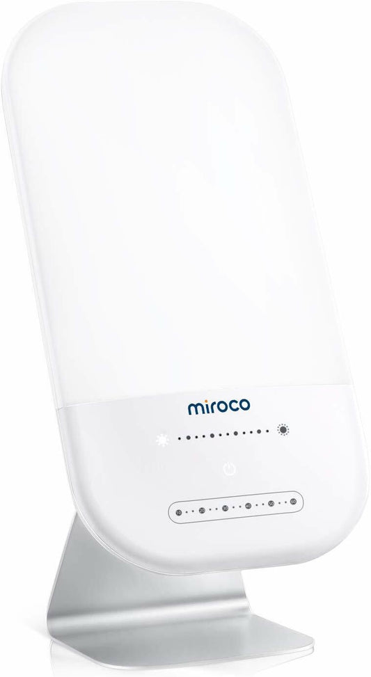 Light Therapy Lamp Miroco LED Bright White Therapy Light