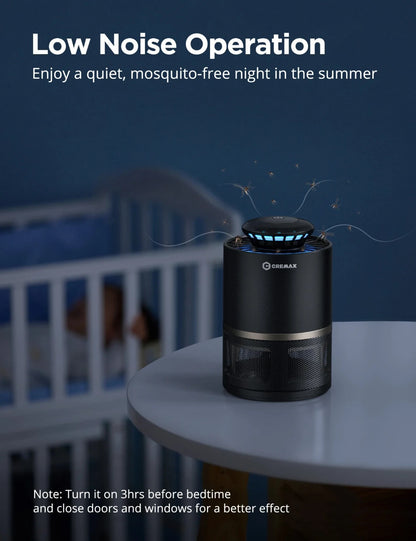 Mosquito Trap Cremax Indoor USB Powered Bug Zapper Fly Killer Electric UV Light