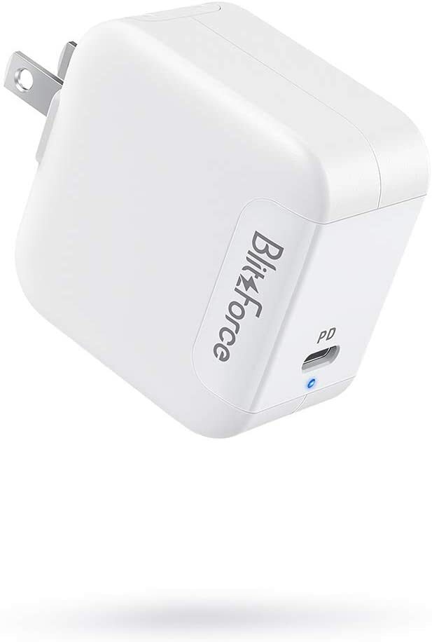 Blitzforce iPhone Charger Macbook Charger 65W 2 in 1 20W Fast Charger