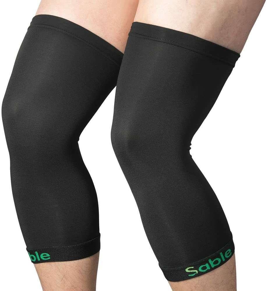Copper Support Knee Brace Compression Sleeves 1 Pair of FDA Registered Knee Pads